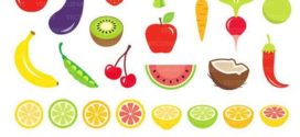 272x125 Healthy Food Border Clipart Panda