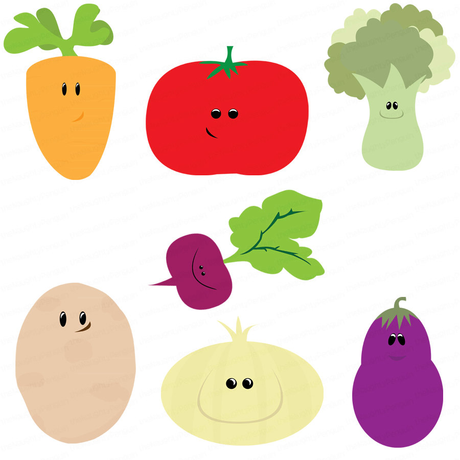 900x900 Vegetable Clipart Cute