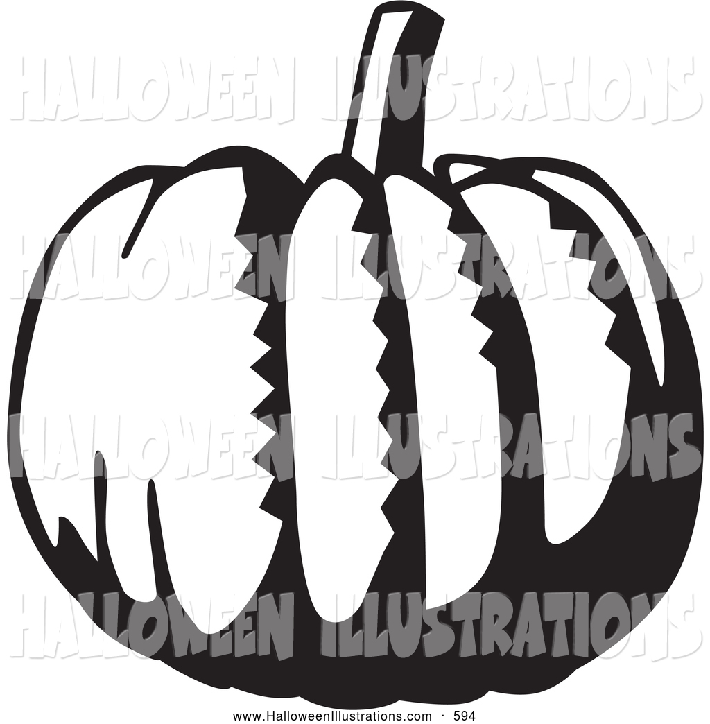 1024x1044 Halloween Clip Art Of A Curvy Harvest Pumpkin With A Stem In Black