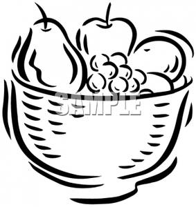 283x300 Vegetable Clipart Fruit Plate