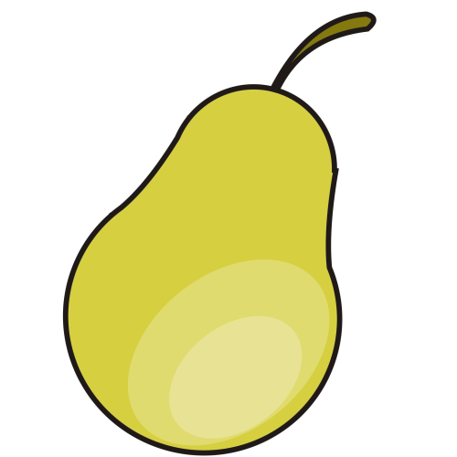 500x500 Fruit Clipart Pear Fruit
