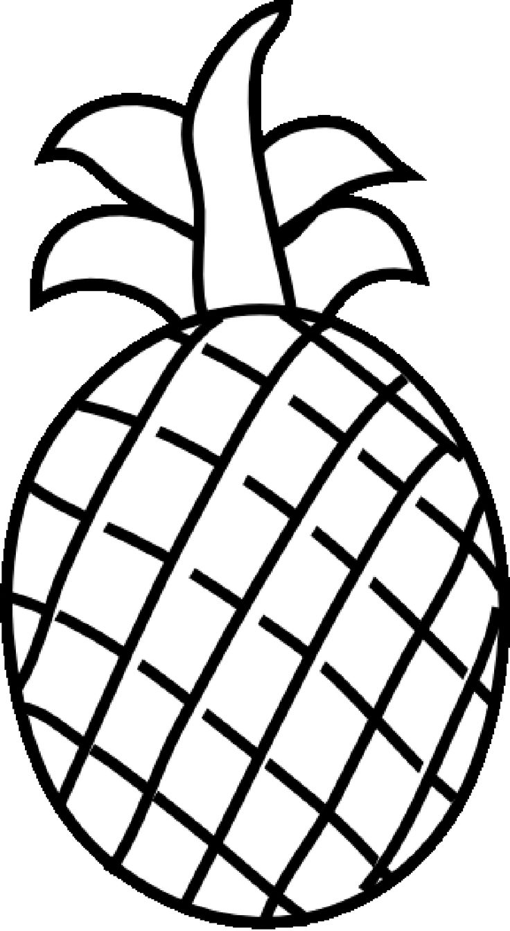 Fruits Clipart Black And White | Free download on ClipArtMag