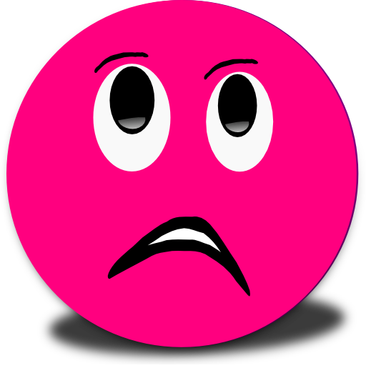 512x515 Frustrated Facial Clipart