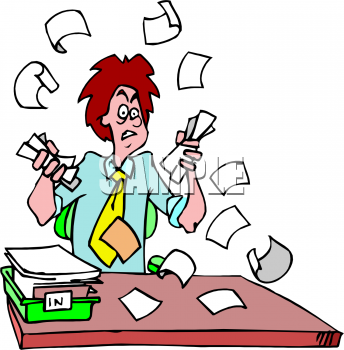 344x350 Royalty Free Office Clip Art, Business Clipart