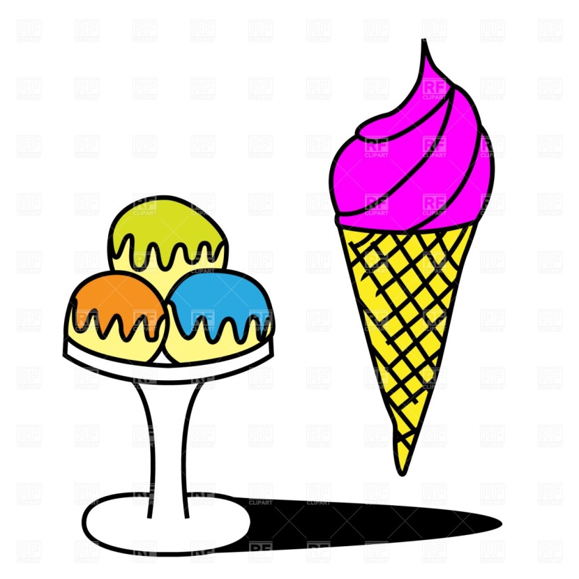 830x830 Ice Cream Cup Clipart