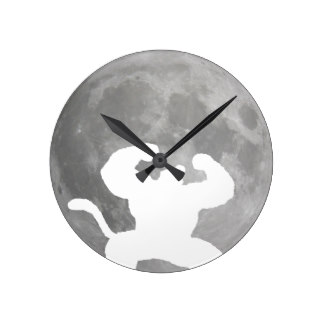 324x324 Full Moon Wall Clocks Zazzle.co.nz