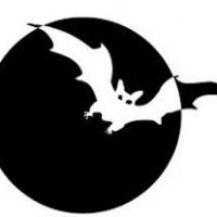 200x200 Moon Black And White Clipart