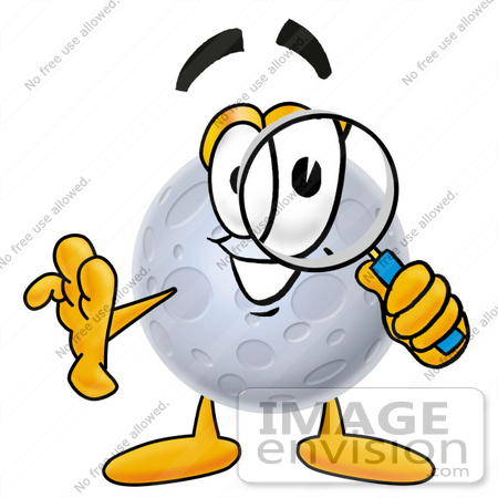 450x450 Clip Art Graphic Of A Full Moon Cartoon Character Looking Through
