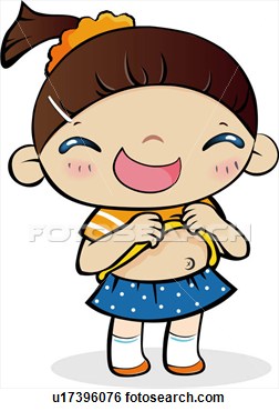 252x370 Full Stomach Clipart