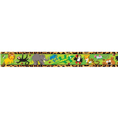 500x500 Jungle Themed Border Clip Art