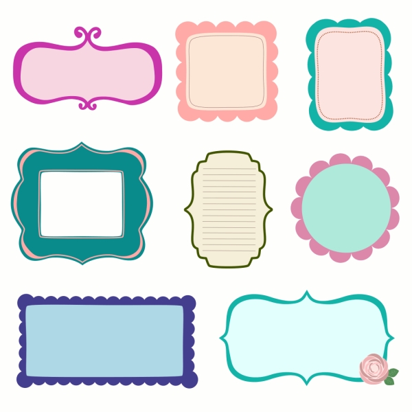 600x600 Fun Frames Vector Clipart30 Png Free Clip Art Downloads Vectors