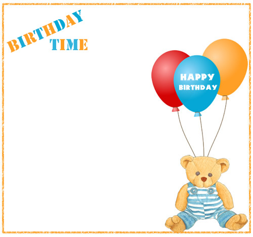 500x468 Free Birthday Border Clipart