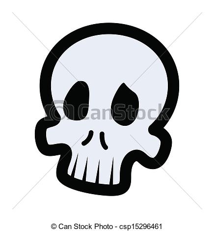 436x470 Drawn Skull Cartoon
