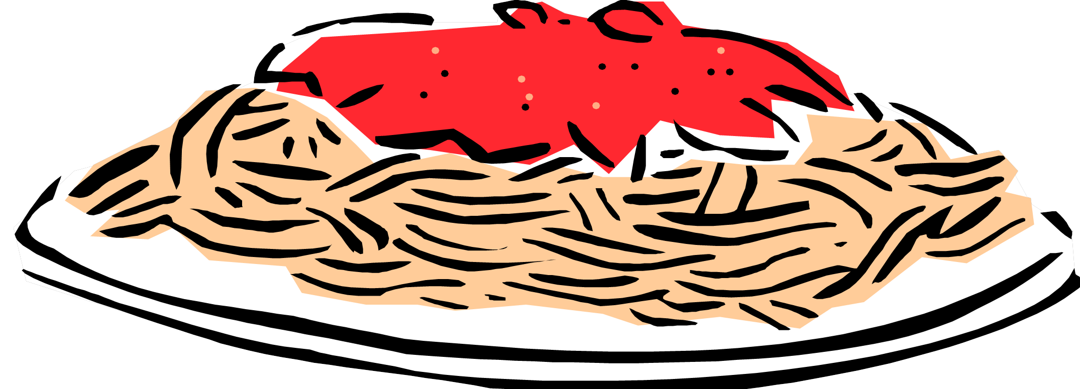 2150x775 Spaghetti Dinner Fundraiser Clipart
