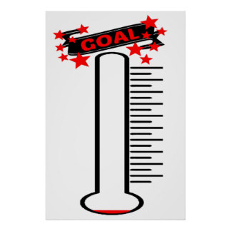 324x324 Goal Thermometer Gifts On Zazzle