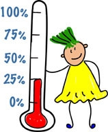 158x192 Fundraiser Thermometer Clip Art Clipart