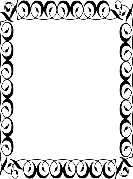 444x597 Clip Art Borders Funeral Page Clipart Panda