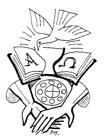 365x480 Funeral Program Clipart