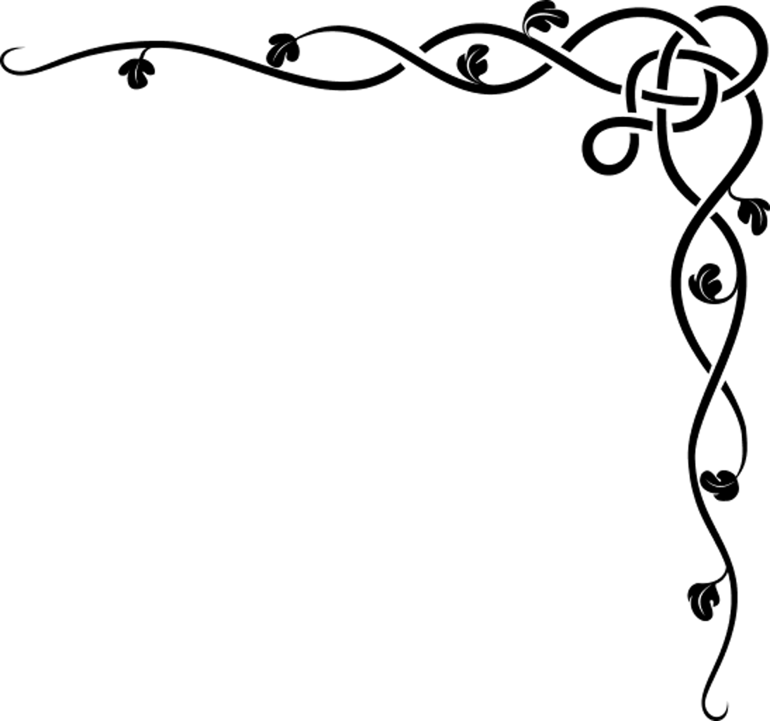 1094x1024 Funeral Clipart Fancy Line Accent