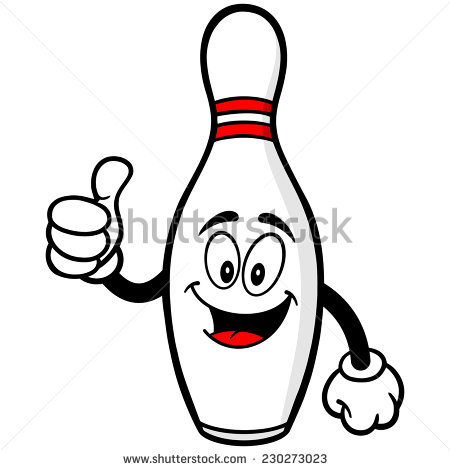 450x470 Scary Clipart Bowling Pin