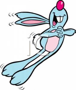 254x300 Funny Bunny Clipart