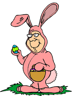 306x400 Funny Clipart Easter Bunny