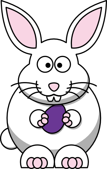 378x593 Smiling Bunny Clip Art