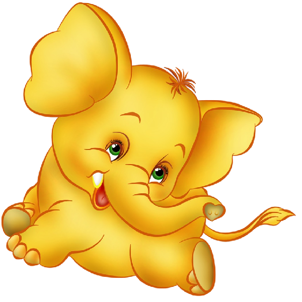 600x600 Funny Baby Elephant