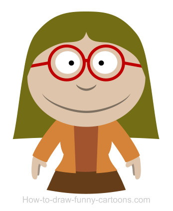 347x422 Drawing A Teacher Cartoon