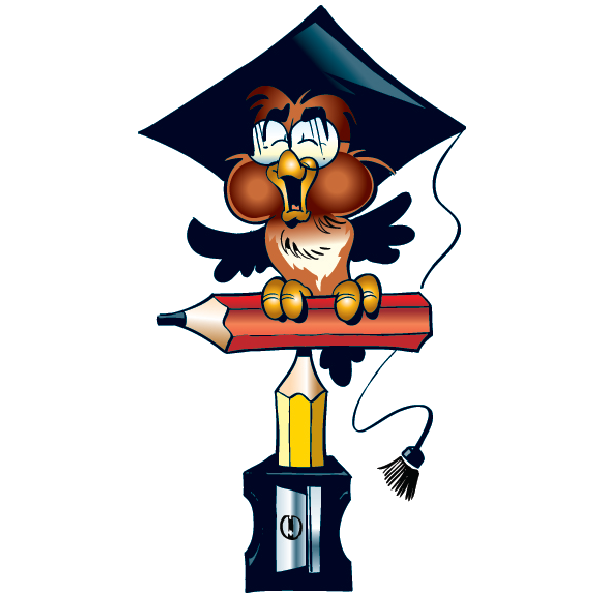 600x600 Owl School Teacher