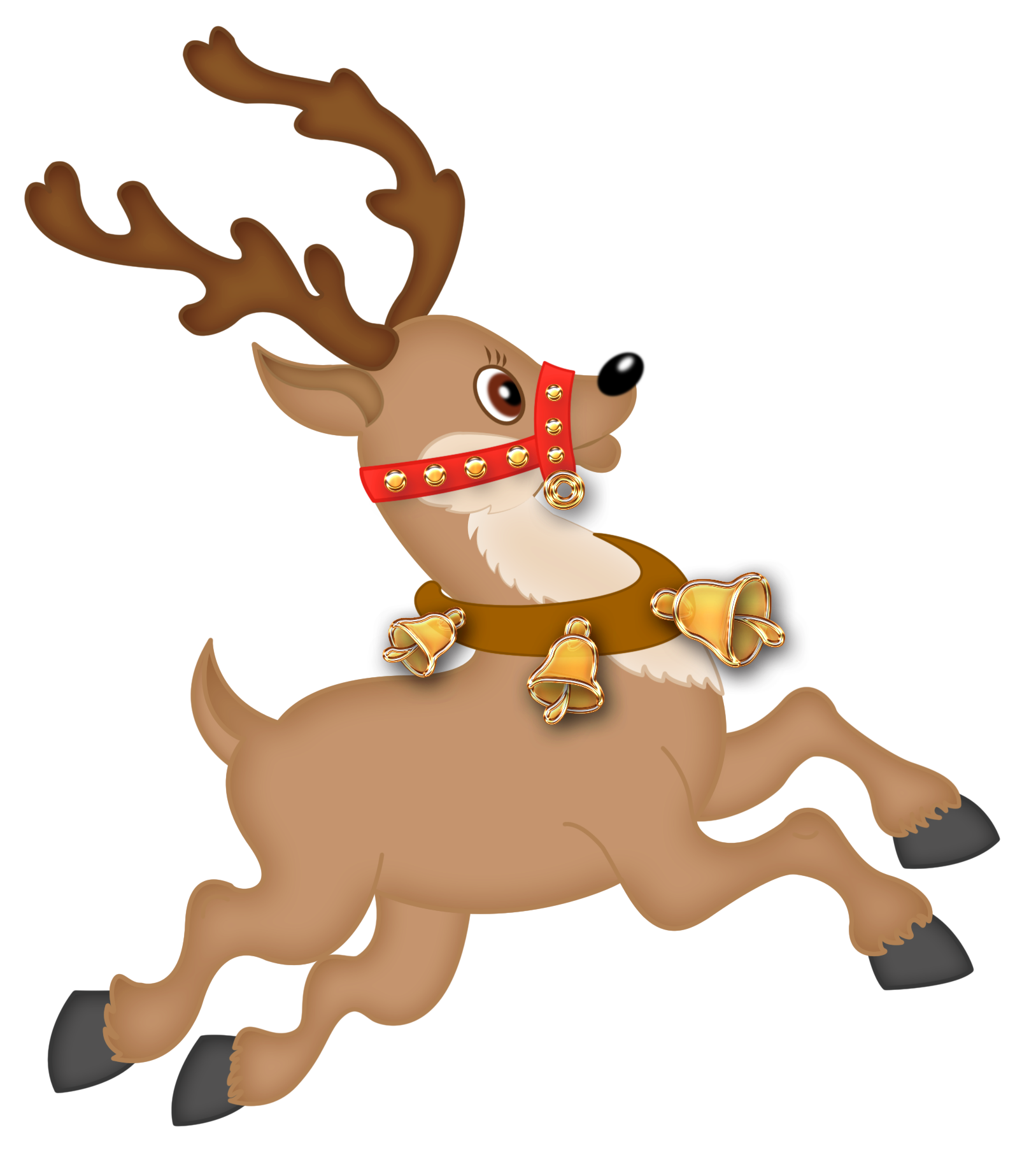 1594x1846 Funny Reindeer Clipart
