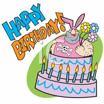 350x350 Happy Birthday Free Clip Art Funny