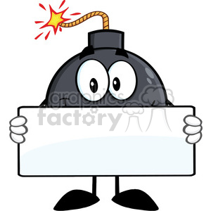 300x300 Royalty Free Royalty Free Rf Clipart Illustration Funny Bomb
