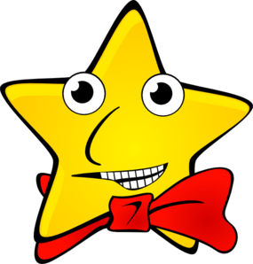285x298 Funny Star Clip Art