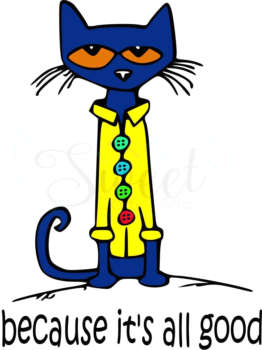 851x1135 Pete The Cat Black And White Clipart 4 For Clip Art