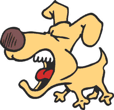 400x386 Barking Dog Cartoon Wallpaper Dogs Wallpapers Backgrounds