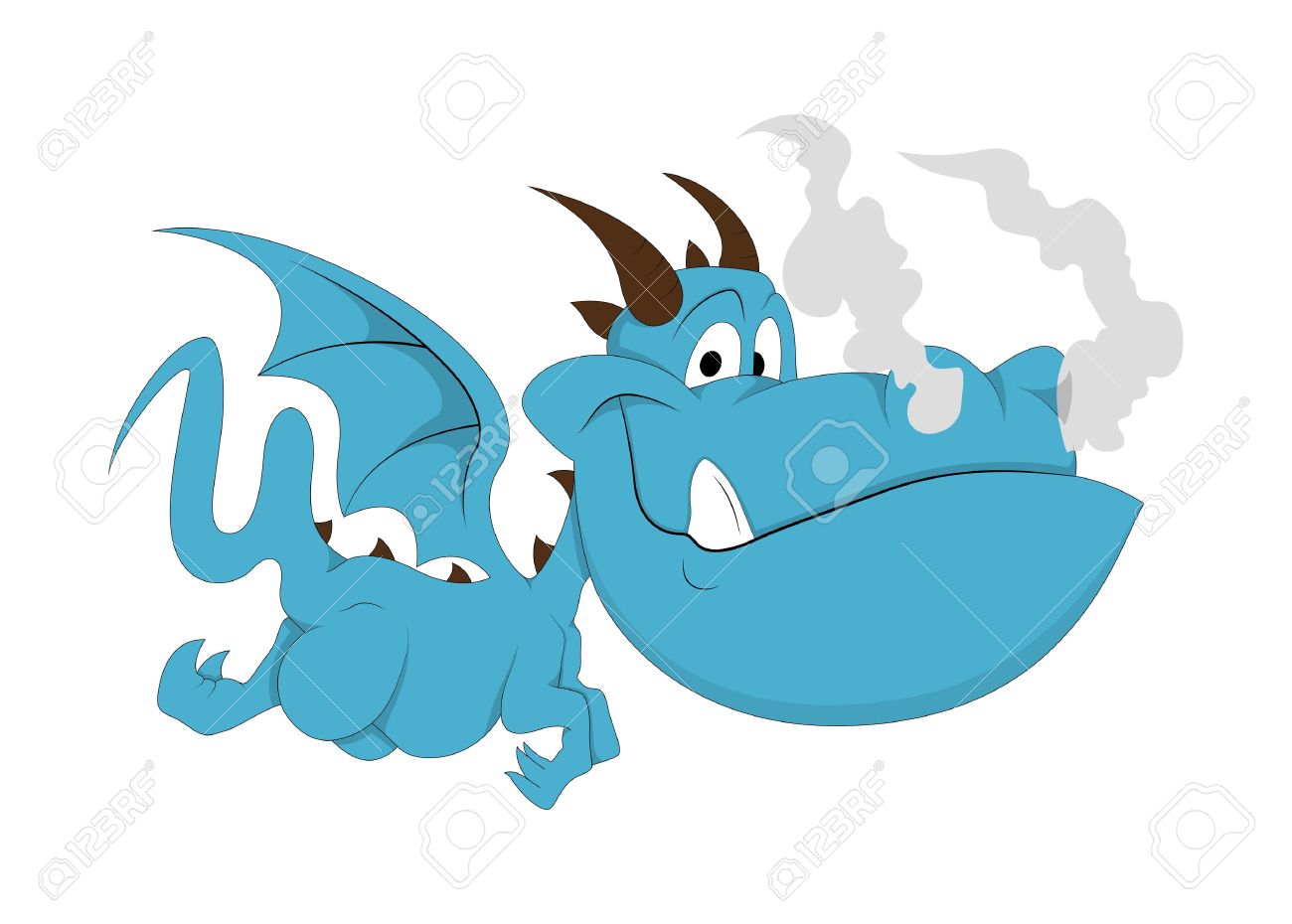 1300x930 Little Dragon Clipart Animated