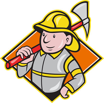 Funny Firefighter Cartoon | Free download on ClipArtMag