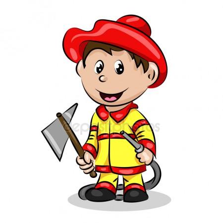 Funny Firefighter Cartoon | Free download on ClipArtMag