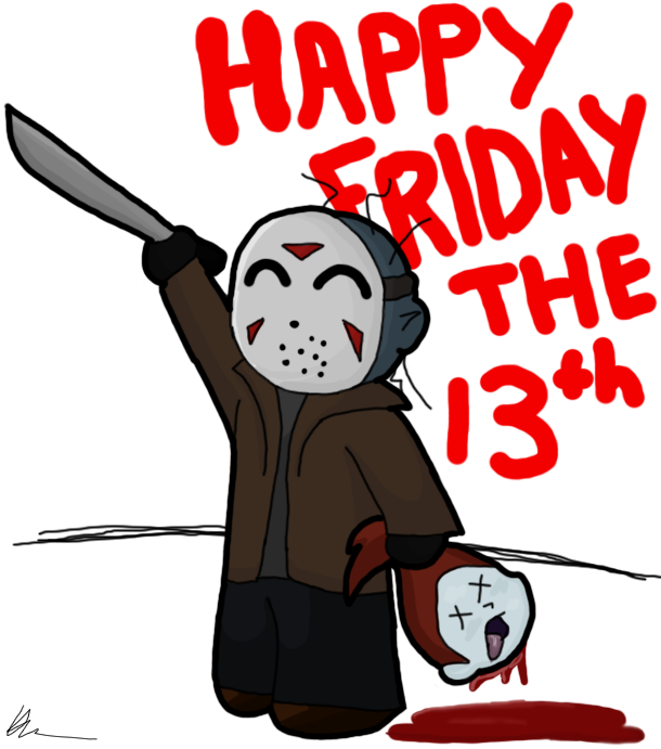 610x691 Happy Friday The 13th By ~asp3ll On Friday The 13th