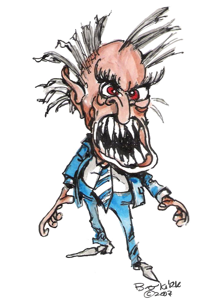 720x976 Crazy Man Clipart