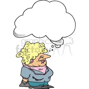 Funny Lady Clipart