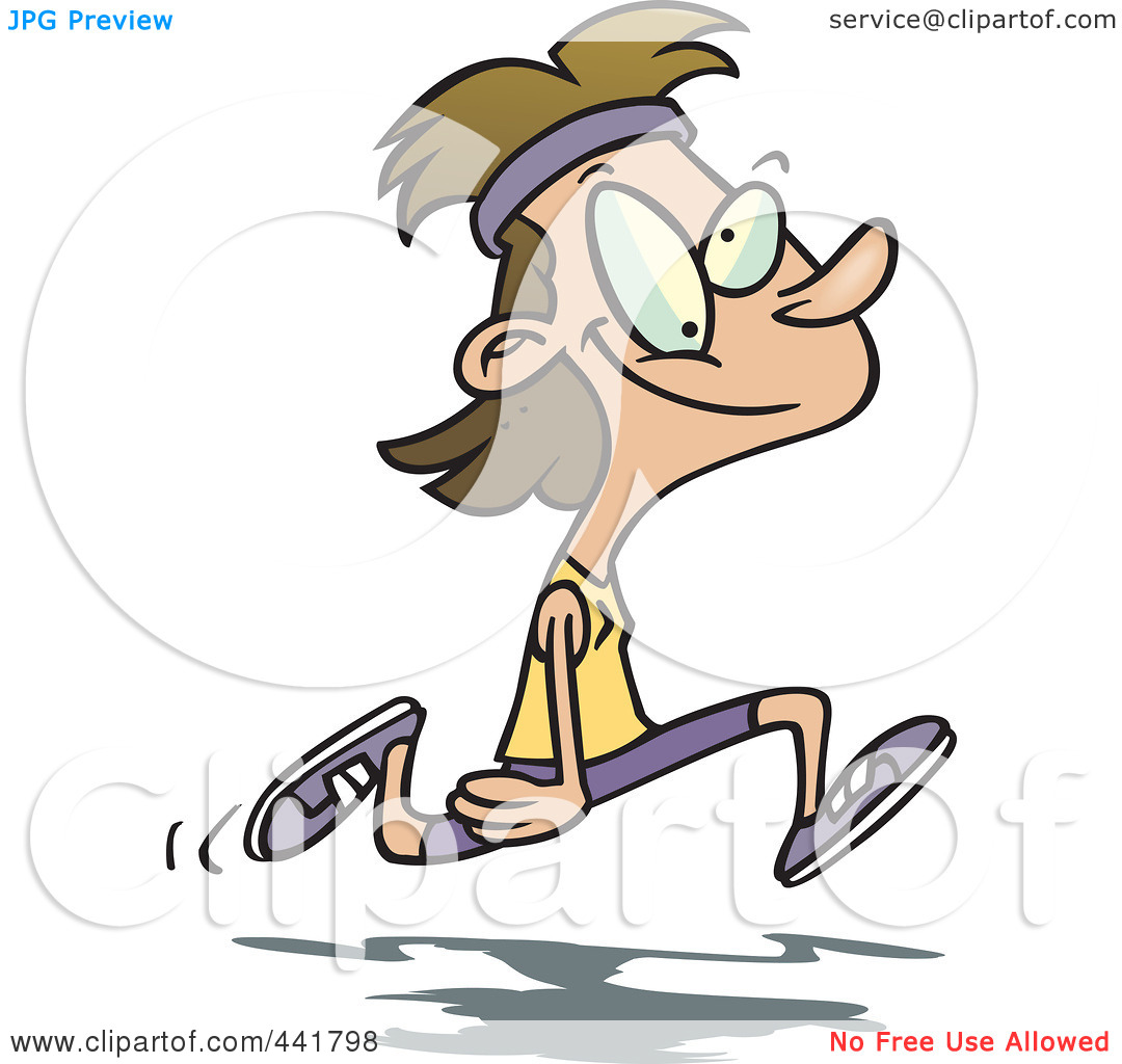 1080x1024 Clipart Funny Lady Jogger