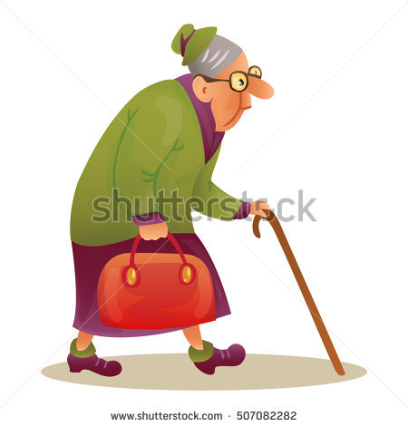 Funny Lady Clipart 