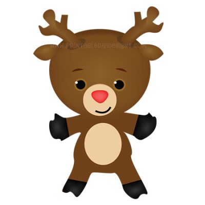 400x400 Top 91 Reindeer Clip Art