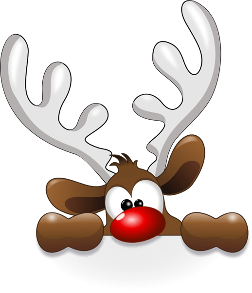 518x600 Funny Reindeer Cliparts