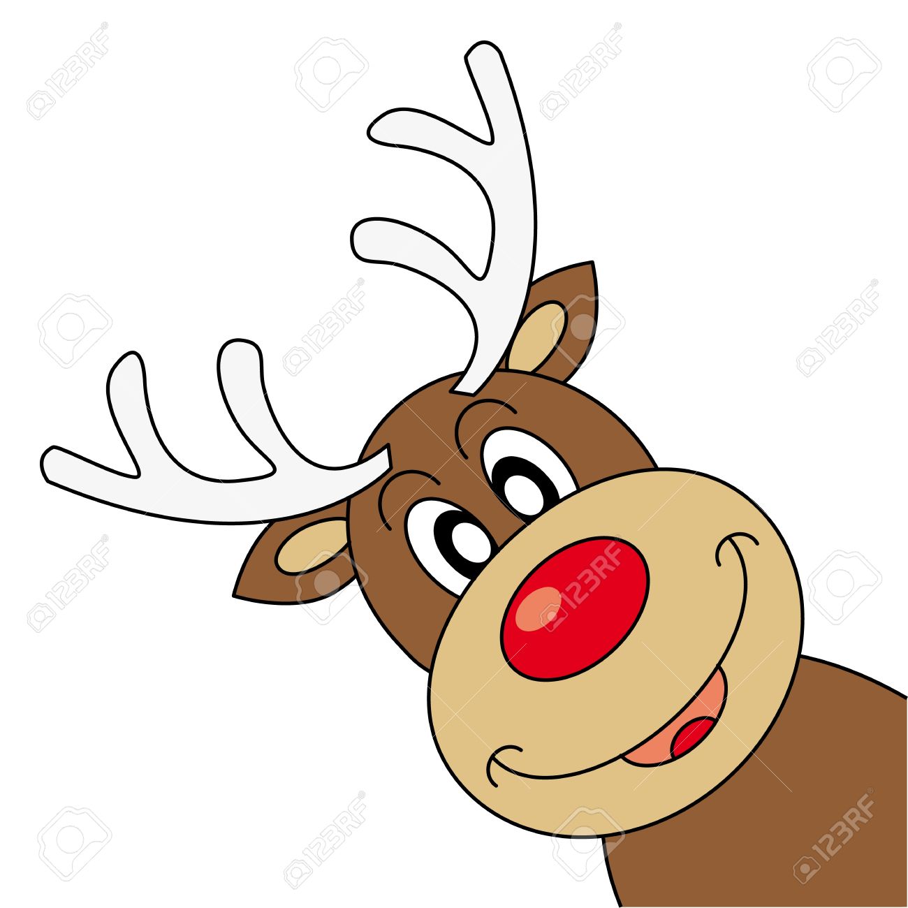 Funny Reindeer Cliparts | Free download on ClipArtMag