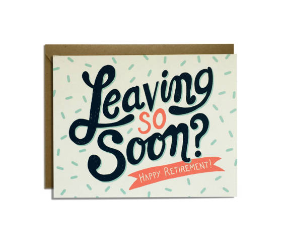 570x492 Funny Retirement Card Sarcastic Congratulations Leaving