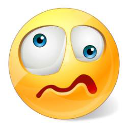 255x250 Free Funny Emoticon Facebook Stressed Out Smiley