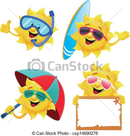 448x470 Sun Clipart Funny